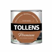 Peinture Tollens premium murs boiseries et radiateurs touche orangée satin 0 75L