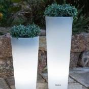 Pot lumineux solaire Ficus 80 SmartTech, recharge solaire