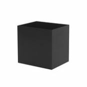 Pot / Pour jardinière Plant Box - Prof. 25 cm - Ferm Living noir en métal