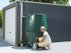 Récupérateur d'eau de pluie TOP TANK 1300 L - Vert - Garantia