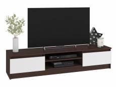 Robin - meuble bas tv contemporain salon/séjour 160x33x40cm