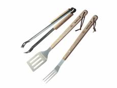 Set d'ustensiles 3 pièces pour barbecue barbecook