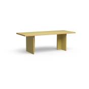 Table à manger rectangulaire olive 220x90cm - HKliving