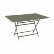 Table pliante Caractère / 128 x 90 cm - 6 personnes / Métal - Fermob vert en métal