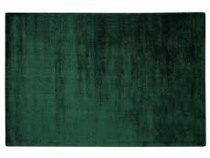 Tapis en viscose vert foncé 140 x 200 cm gesi ii 188221