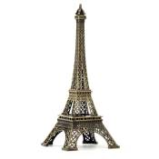 Tour Eiffel rétro européenne de Paris en métal en