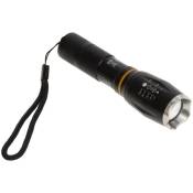 5five - torche alu 250 lumineux 6 modes + zoom