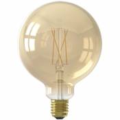 Ampoule Smart LED Filament ambrée Globe G125 E27 7W 806lm 1800-3000K