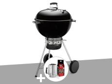 Barbecue Weber Master-Touch GBS 57 cm Noir + Kit Cheminée