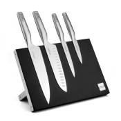 Bloc magnétique 4 couteaux de cuisine