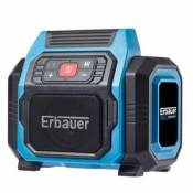 Enceinte bluetooth Erbauer 18V (sans batterie)
