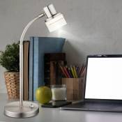 Etc-shop - Lampe de table pratique avec bras flexible