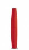 Lampadaire Colonne / H 240 cm - Tissu - Dix Heures Dix rouge en tissu