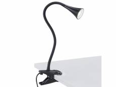 Lampe de bureau led viper (h35cm) en pvc noir