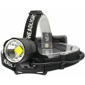 Lampe Frontale led Rechargeable 10000 Lumens XHP70.2
