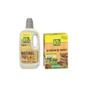 Pack KB Engrais naturel toutes plantes, légumes et