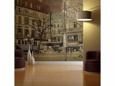 Paris prix - papier peint "parisian fountain" 231 x 300 cm