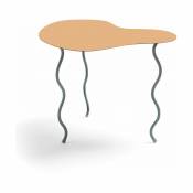 Table squiggle orange -&Klevering