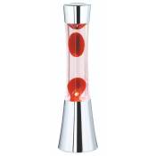Trio Lighting - Lampe d'ambiance vintage chrome rouge