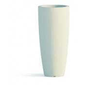 Vase en polymère Monacis Stilo Round Top Ice - ø 40 cm. - h 90 cm.