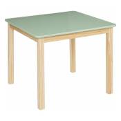 Atmosphera - Table Enfant en Bois Classic 60cm Vert