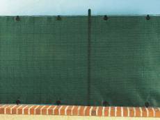 Brise vue pour clôture totaltex en rouleau 1.50 x 10 m vert nortene 174075