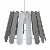 C-création - Suspension en lamelles de métal tintia pour utilisation en intérieur - Style Campagne - D30,5 cm - 1 lumière 8W, douille E27