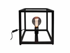 Fremont - lampe de table carré - fer - thermolaqué