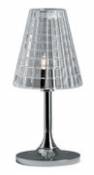 Lampe de table Flow H 25 cm - Fabbian transparent en