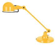 Lampe de table Signal / 1 bras - L 40 cm - Jieldé jaune en métal
