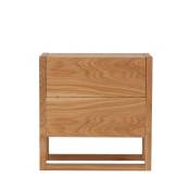 Mini-bar design bois massif bois clair
