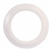 Nicoll - Rosace &8960100 mm pour pipe de wc - Diamètre : 100 mm - Blanc - blanc