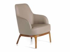 Paris prix - fauteuil design "iona" 90cm naturel