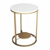 Tables basses Coin Rond Canapé Petite Table Ronde