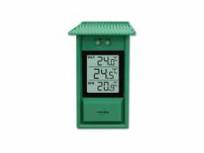 Thermomètre électronique mini-maxi vert