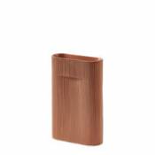 Vase Ridge Medium / H 35 cm - Terre cuite - Muuto marron en céramique