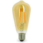Arum Lighting - ampoule E27 7W ST64 2700K Ambrée Type Edison