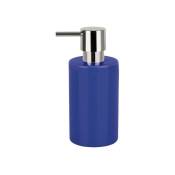 Collection de tubes Spirella Distributeur de savon liquide 7.0 x 7.0 x 16.0 cm, Grès, Bleu