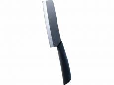 Couteau hachoir nakiri en céramique zircone noire - 15 cm NC2890