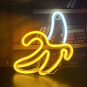 Ersandy - Panneau néon à led Bananes - Cadeau pour