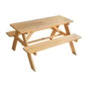 Mobilier de jardin Fun House Table pique-nique en bois