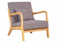 Nordlys - fauteuil de salon scandinave avec structure