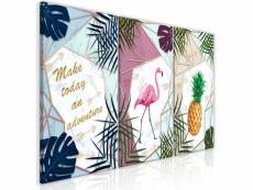 Tableau tropical triptych (3 parts) taille 60 x 30
