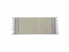 Tapis boston moderne, style kilim, 100% coton, gris, 180x60cm 8052773471725