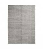 Tapis Moiré Kelim Small / 140 x 200 cm - Tissé main - Hay gris en tissu