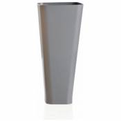 Vase - LIVING - 13 x 13 cm - Gris - Livraison gratuite