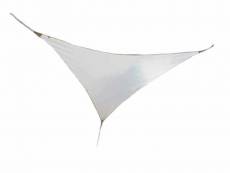 Voile d'ombrage triangulaire 3,60 x 3,60 x 3,60 m -