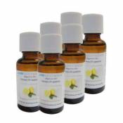 6 x LUFTMAXX huile parfumée citron pour aspirateur