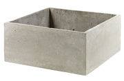 Cache-pot Concrete Box Carré / 29 x 29 cm / Pour console
