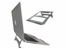 Ivol - support pour ordinateur portable - support pour macbook - métal - argent